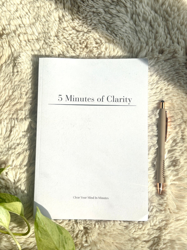 5 Minutes of Clarity Guided Journal