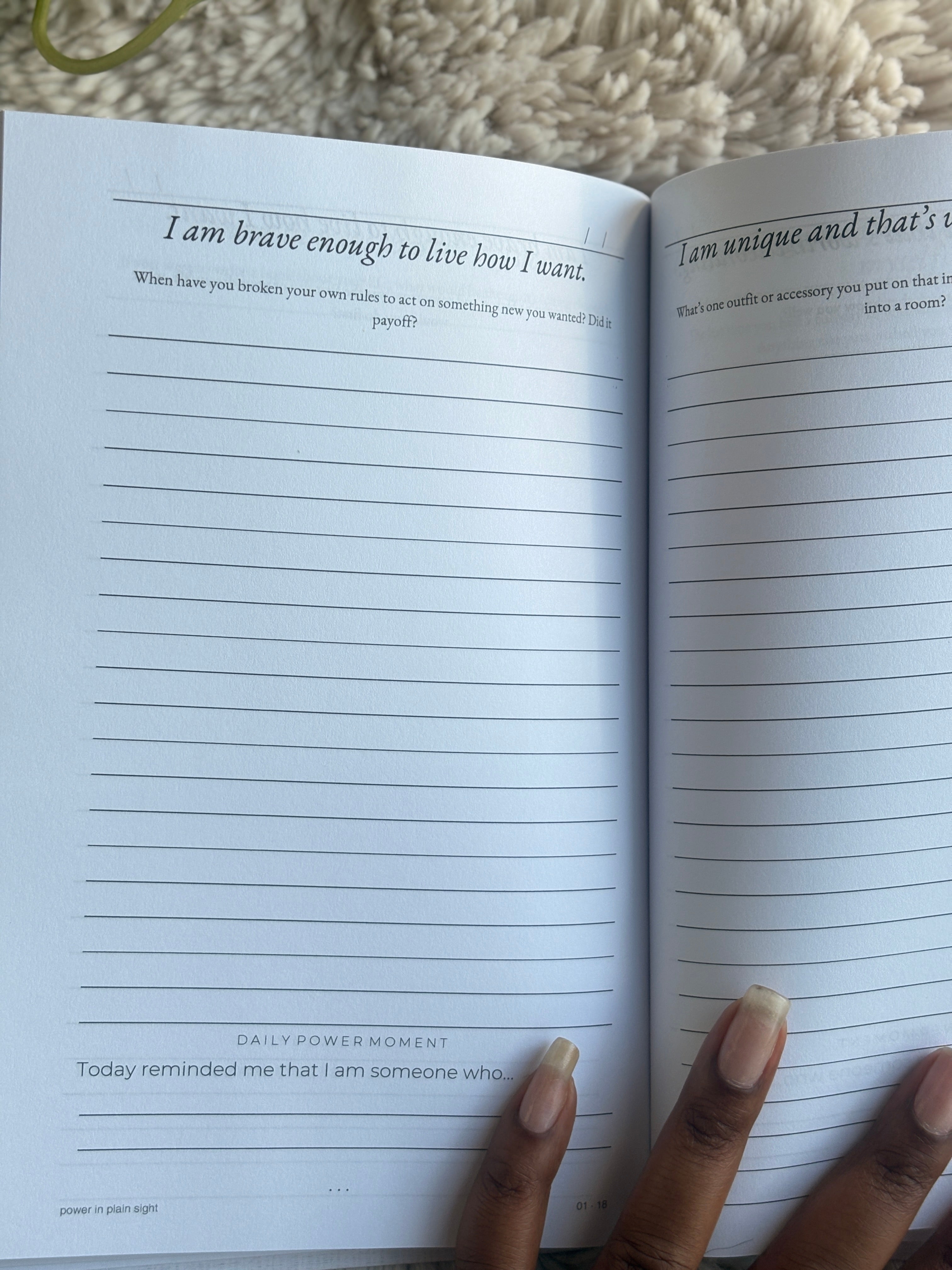Made to Order Hardcover - Power In Plain Sight Guided Journal