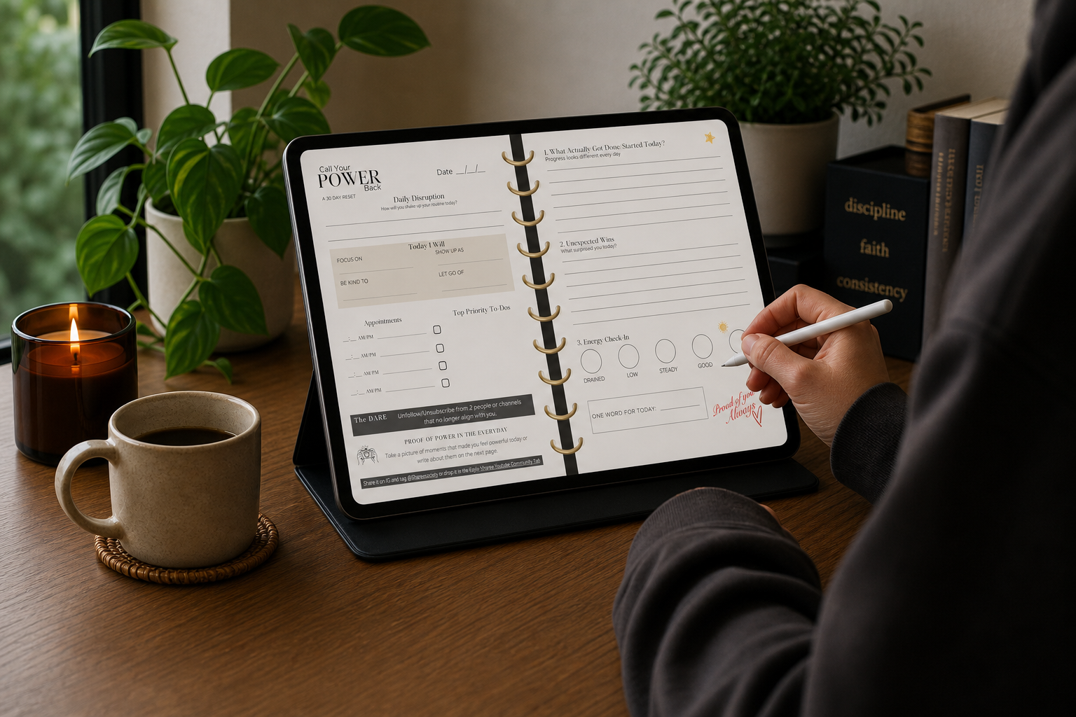 Call Your Power Back - 30 Day Reset Digital Planner