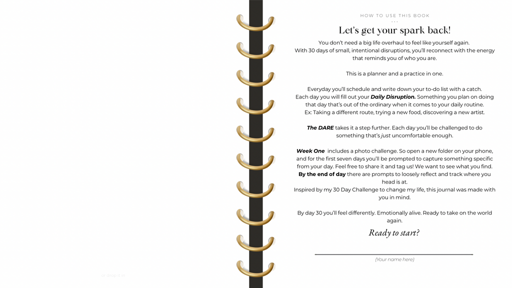 Call Your Power Back - 30 Day Reset Digital Planner